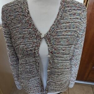 Button up knit sweater